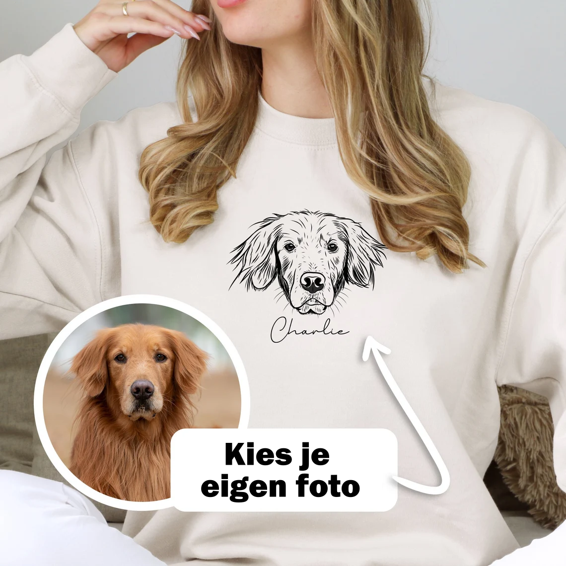 Gepersonaliseerde Huisdier Sweater